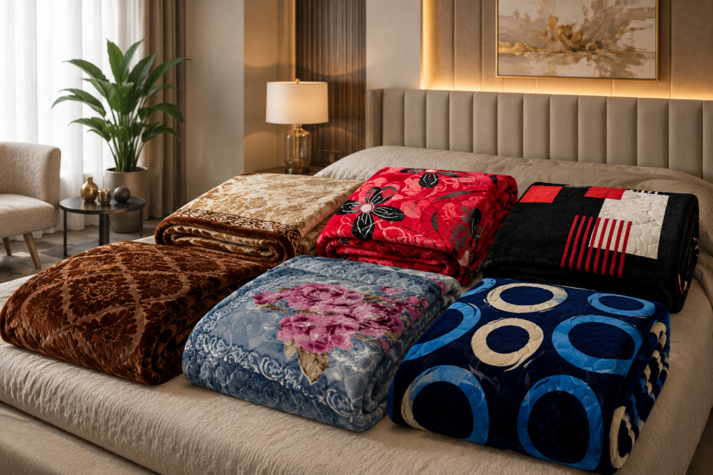 Winter blankets collection by ATC Beddings