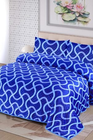 ATC Nova Blue Wave Flannel Blanket