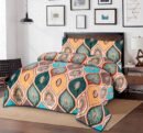 ATC Nova Multi Color Geometric Flannel Blanket